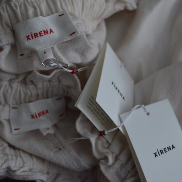 NWT $168 S M Xirena Pearls in Neutrals Shylo Shorts - Picture 5 of 6